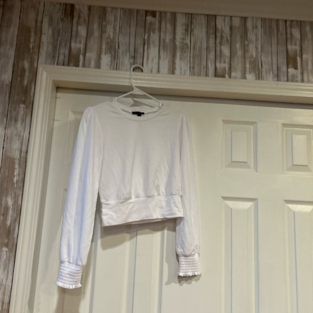 White Crop Top